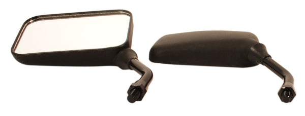 Universal motorcycle napolean type mirror set of 2