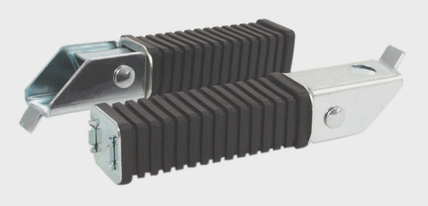 Universal motorcycle square footpeg set