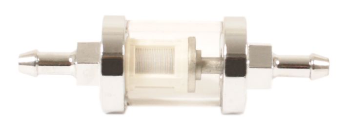 See Thru Fuel Filter With Cleanable Element ~ 1/4" Fitting - Goldwingparts.com