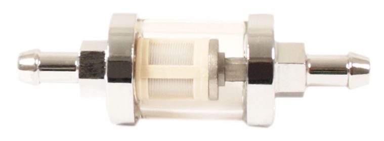 See Thru Fuel Filter With Cleanable Element ~ 5/16" Fitting - Goldwingparts.com