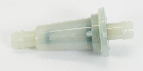 Universal motorcycle tapered nylon fuel filter W nylon screen