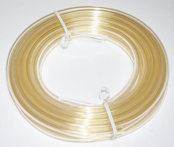 Universal motorcycle 25 foot clear vinyl fuel line 3/16"