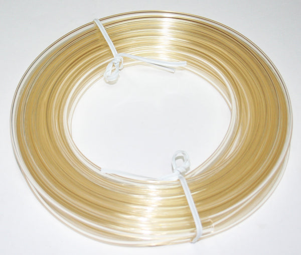 Universal motorcycle 25 foot clear vinyl fuel line 3/16"