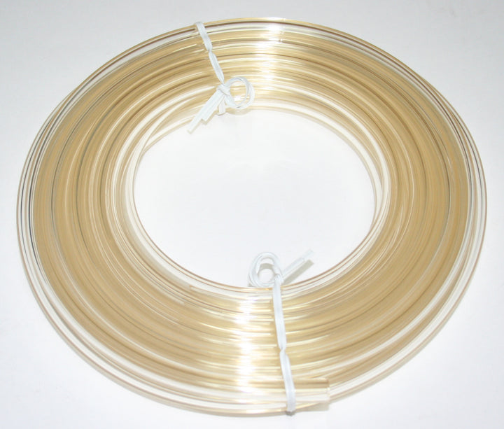 Universal motorcycle 25 foot clear vinyl fuel line 1/4"
