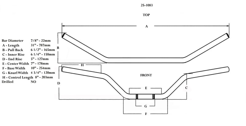 Krom CB Special Type Bar