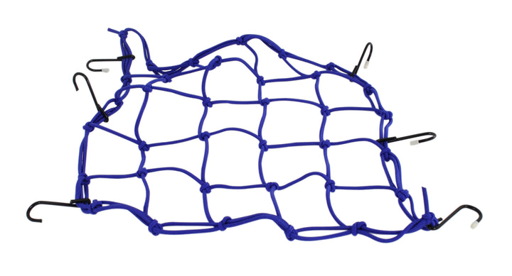 Universal motorcycle blue cargo/helmet net