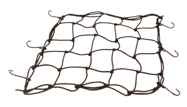 Universal motorcycle black cargo/helmet net
