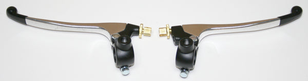 Universal motorcycle custom lever assemblies