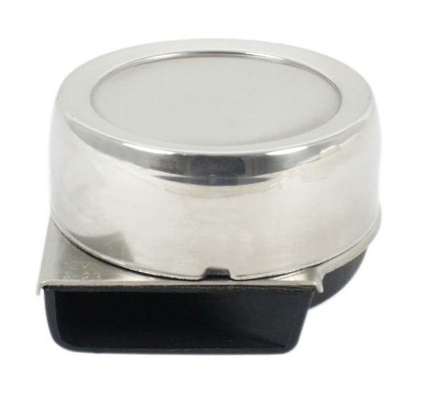 Universal motorcycle chrome deluxe single sounder 100 db.