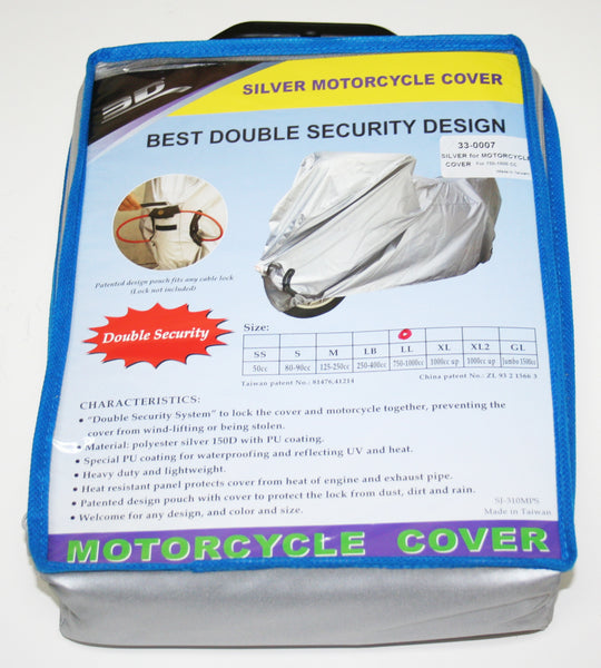 Universal motorcycle cover