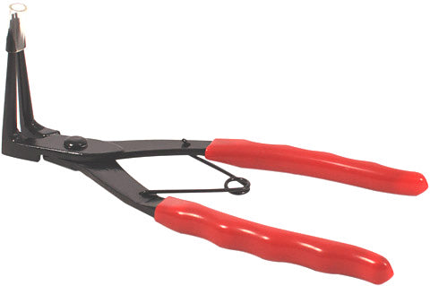 Universal motorcycle master cylinder snap ring plier