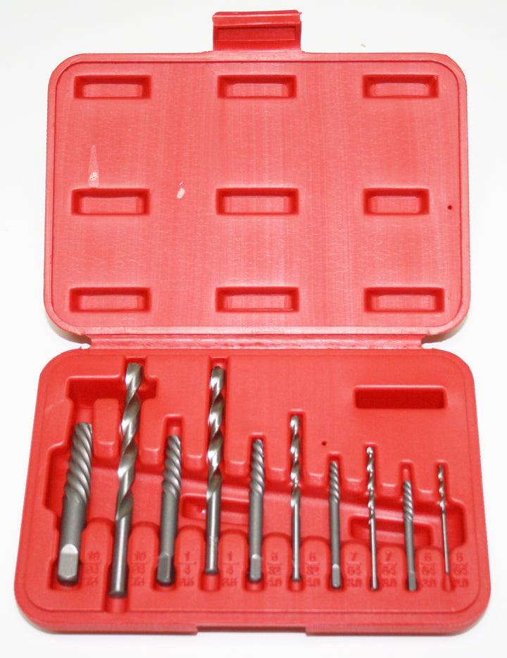 Universal motorcycle extractor & drill set