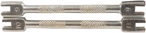 Universal motorcycle spoke wrench set