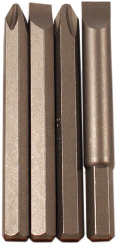 Universal motorcycle 3" long replacement bit set
