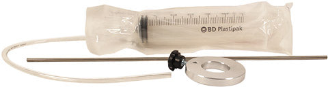 Universal motorcycle fork oil level gauge