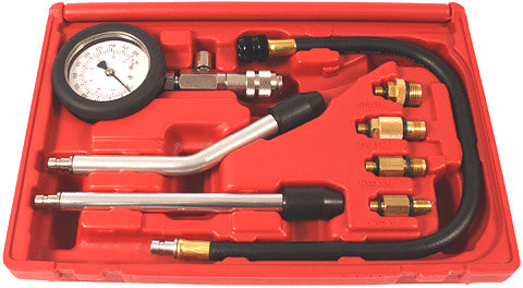 Universal motorcycle compression tester
