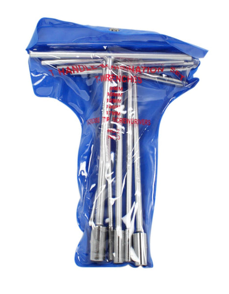 Universal motorcycle 7 pc. t-handle wrench set
