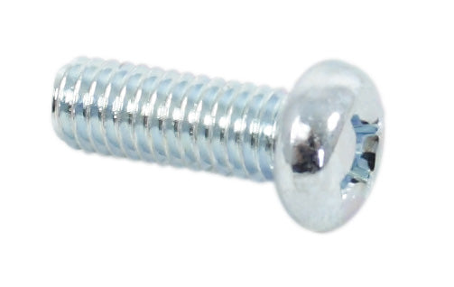 Universal motorcycle 6 x 16mm steel plated phillips head screw pack of 10