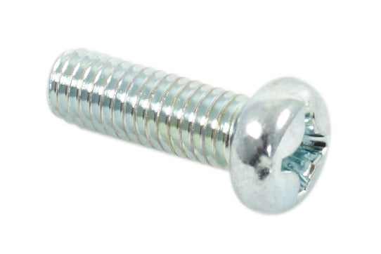 Universal motorcycle 6 x 18mm steel plated phillips head screw pack of 10