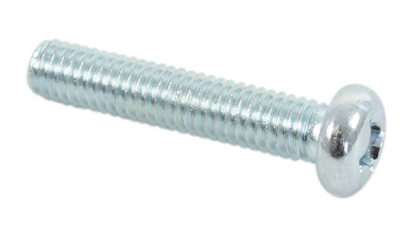 Universal motorcycle 6 x 30mm steel plated phillips head screw pack of 10