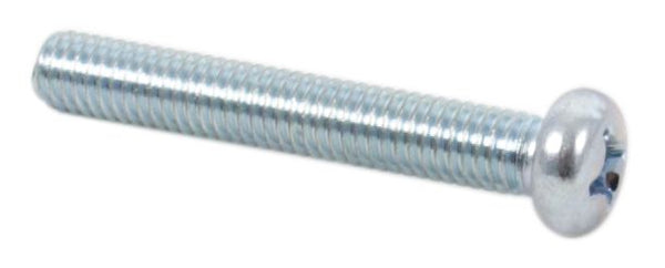 Universal motorcycle 6 x 40mm steel plated phillips head screw pack of 10
