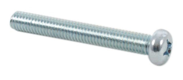 Universal motorcycle 6 x 45mm steel plated phillips head screw pack of 10