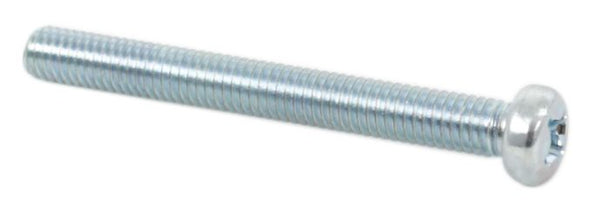 Universal motorcycle 6 x 55mm steel plated phillips head screw pack of 10