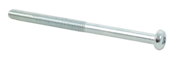 Universal motorcycle 6 x 90mm steel plated phillips head screw pack of 10