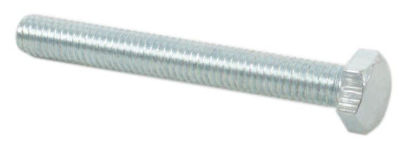 Universal motorcycle 6 x 50mm plated hex head bolt - 1.0 pitch pack of 10