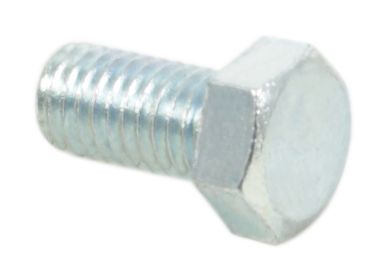 Universal motorcycle 8 x 20mm plated hex head bolt - 1.25 pitch pack of 10