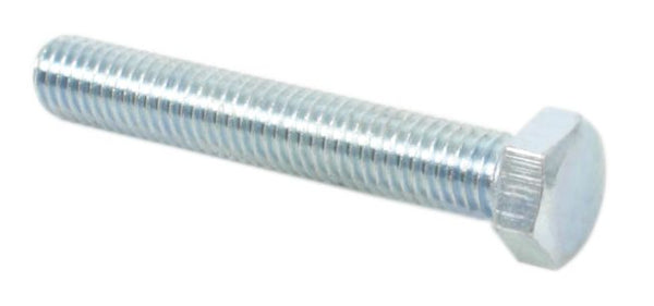 Universal motorcycle 8 x 50mm plated hex head bolt - 1.25 pitch pack of 10