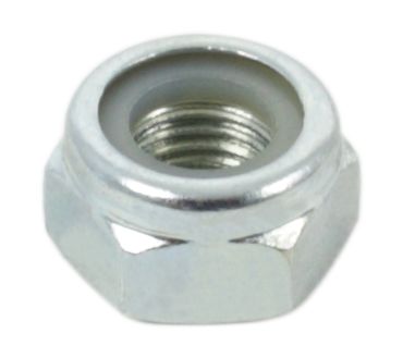 Universal motorcycle 10mm plated nylock nut pack of 10
