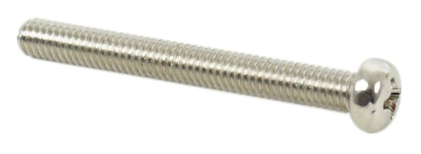 Universal motorcycle 4 x 35mm steel plated lens screws - ISO standard pitch pack of 10