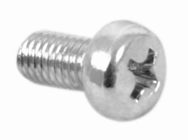 Universal motorcycle 5 x 10mm steel plated phillips head screws pack of 10
