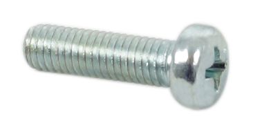 Universal motorcycle 5 x 18mm steel plated phillips head screws pack of 10