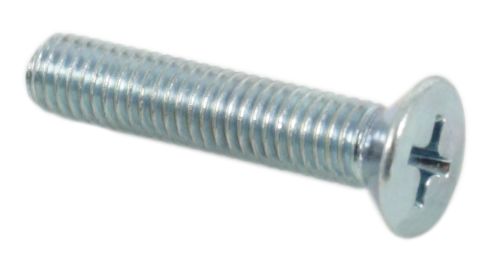 Universal motorcycle 5 x 25mm flathead phillips screws pack of 10
