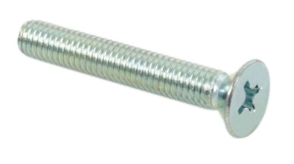 Universal motorcycle 5 x 30mm flathead phillips screws pack of 10