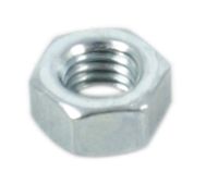 Universal motorcycle 5mm plated hex head nut pack of 10
