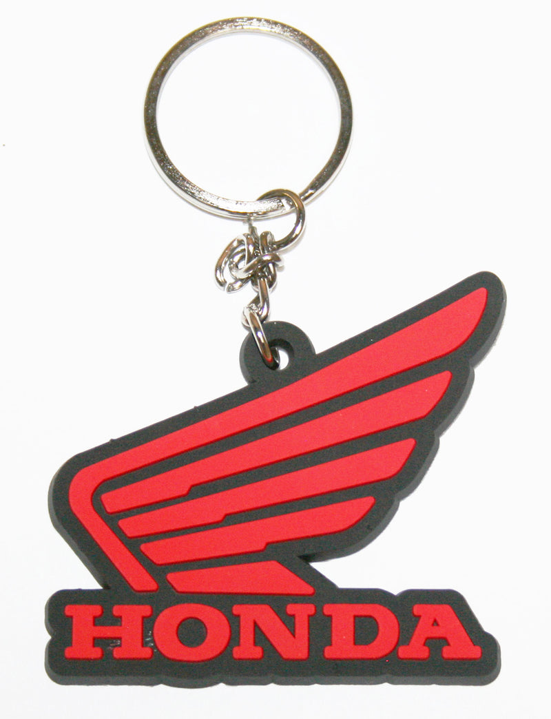 Porte-clés en caoutchouc avec logo Honda