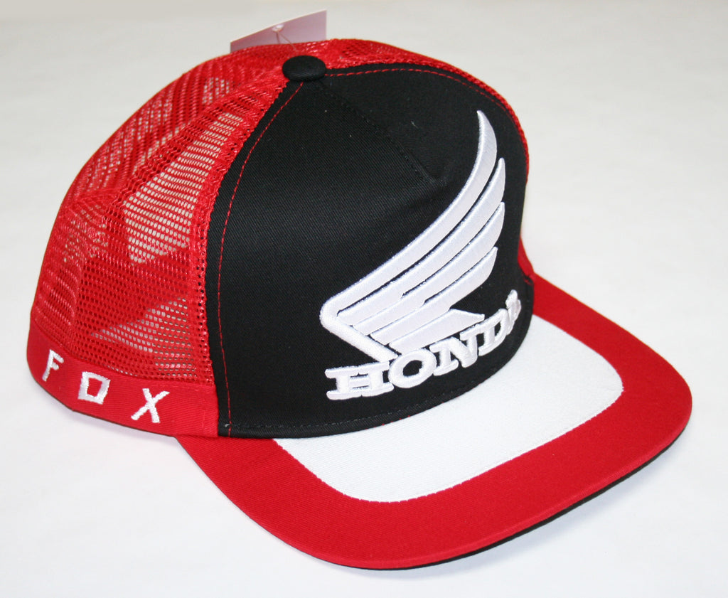 Casquette trucker renard à logo Honda