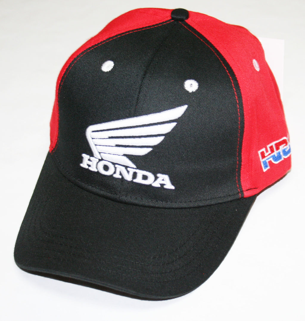 Noir / Rouge - Casquette Honda Logo HRC