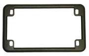 Universal motorcycle matte black USA license plate frame
