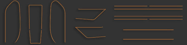 Honda GL1100 complete decal set