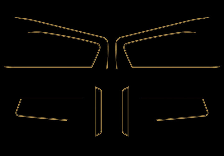 Honda GL1000 complete decal set
