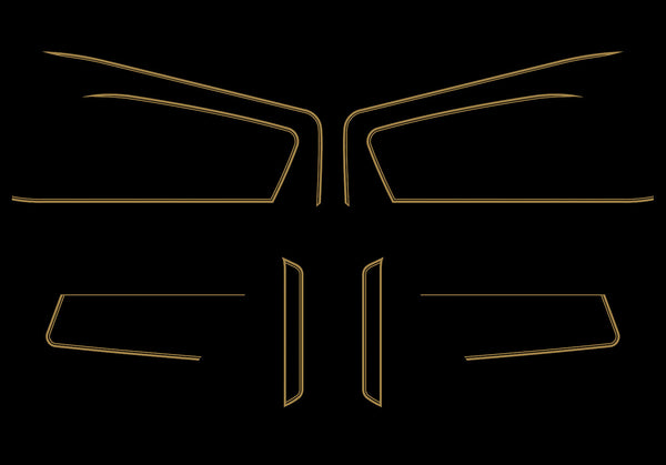 Honda GL1000 complete decal set