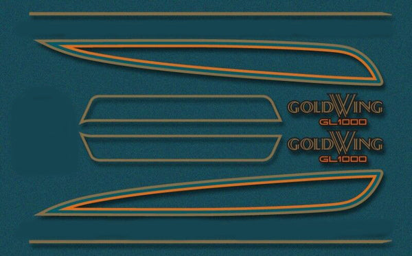 Honda GL1000 complete decal set
