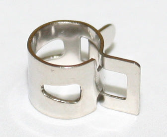 Universal motorcycle 6mm to 7.2mm ID deluxe spring hose clamps pack of 10