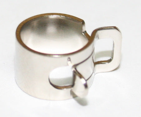 Universal motorcycle 10mm to 11.8mm ID. deluxe spring hose clamps pack of 10
