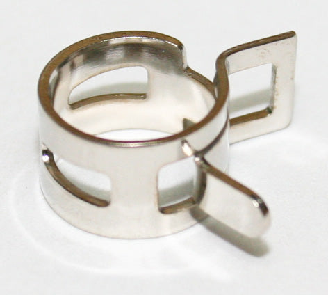 Universal motorcycle 11mm to 13.4mm ID. deluxe spring hose clamps pack of 10