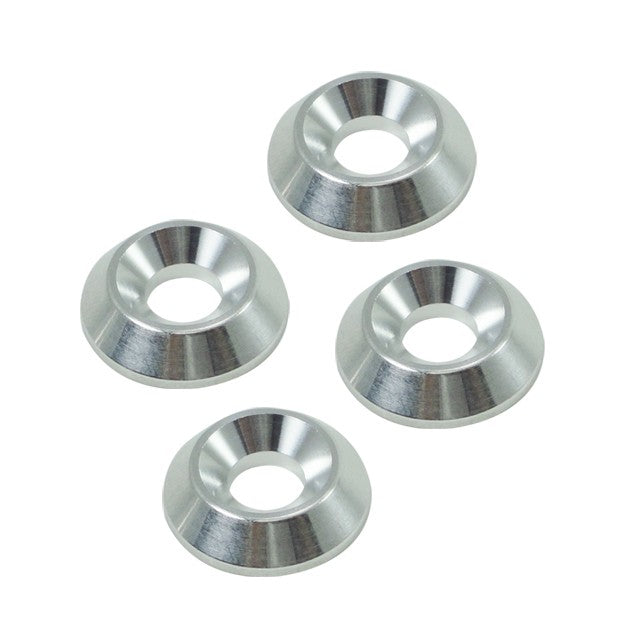 Universal motorcycle joker machine 6mm flathead trim washers pack of 4